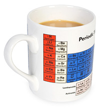Why anyone would want to check the atomic mass of zirconium whilst drinking a cuppa is beyond us. Bu