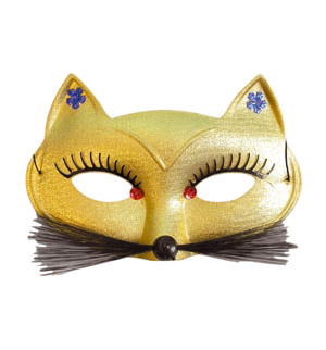 Unbranded Persian Cat eyemask, gold
