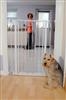 Unbranded Pet Gate Plus Cat Flap: - White