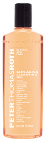Luxurious, anti-aging facial cleansing gel provides an exhilarating,peachy clean freshness to help p
