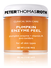 Exfoliating pumpkin enzymes easily and gently dissolve away dead surface cells (dry, flaky skin) and