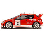 This 118 scale replica of the Peugeot 206 WRC driv