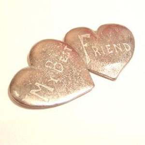 Pewter Best Friend Token