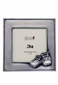 Pewter Frame with Booties