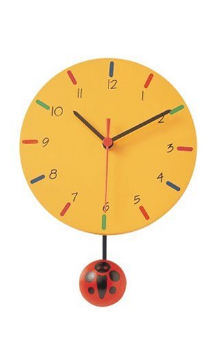 Pin Furniture - Ladybird Clock, PINTOY toy / game