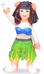 Pinata - Hawaiian Hula Dancer