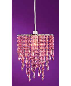 Unbranded Pink Beaded Shade