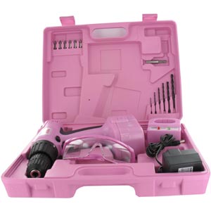 So girls who said you can`t own your own drill  why should the men have all the fun and why should w