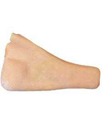 Pinocchios long latex nose. This item is reusable, glue and remover are required for use.