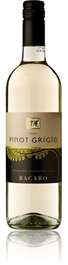 Unbranded Pinot Grigio and#39;Bacaroand39; 2007 IGT Pavia (75cl)