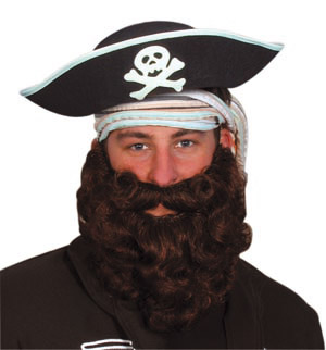 Unbranded Pirate Beard, brown