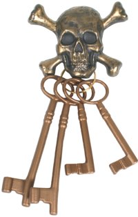 Unbranded Pirate Skeleton Keys