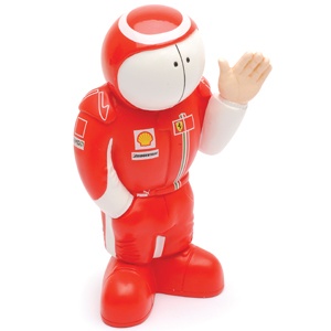 Jim Bamber`s Ferrari 2007 Pit Crew Figure. You may well be familiar with Jim Bamber`s cartoons well 