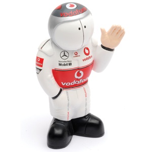 Jim Bamber`s McLaren 2007 Pit Crew Figure. You may well be familiar with Jim Bamber`s cartoons well 