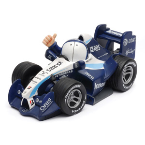 Jim Bamber`s Williams 2007 F1 car sculpture is a great bit of fun and an essential desk top accessor