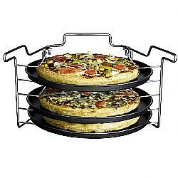 Bake 3 pizzas at once