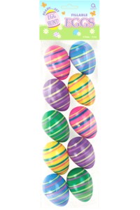 Unbranded PK10 Designer Eggs - Stripe