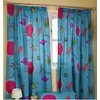 Unbranded Planets Rockets And Space Curtains (Blue)