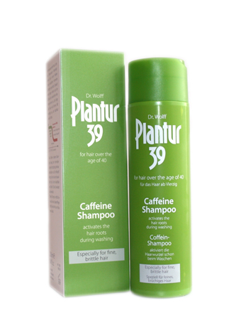 Plantur 39 Caffeine Shampoo - Fine, Brittle Hair 250ml. Plantur 39 Caffeine Shampoo For Fine/Brittle Hair.A caffeine enriched shampoo designed to prevent the exhaustion of hair production during and after the menopause.Active ingredients in the shamp