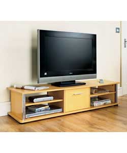 Overall size (H)31, (W)140, (D)40cm.Internal dimensions for TV/Satellite equipment (H)12, (W)45.8, (