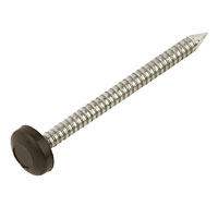 A4 Stainless Steel shank, shatter-proof polymer head, ideal for fixing uPVC cladding