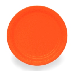 Plate - Orange