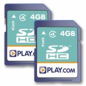 Play.com 4GB SDHC Card (Twin Pack)