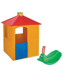 Playhouse can be assembled or disassembled in minutes.Folds flat for easy storage.Size (H)135,