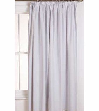 Unbranded Pleat Top Blackout Curtain Lining 168x178cm -