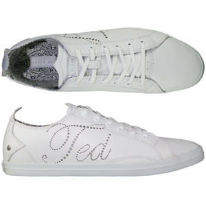 A fashionable trainer style from Ted Baker. With punch detail that spells 