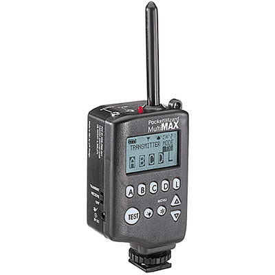 The PocketWizard MultiMAX Transceiver is the WORLDS most innovative and advanced Digital Radio Trigg