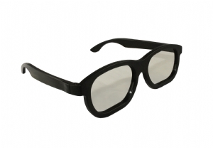 Unbranded Polarised 3D Movie Glasses