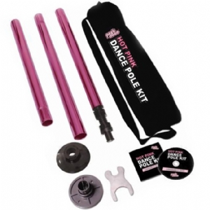 Unbranded Pole Dancing Pole - Hot Pink