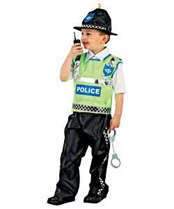 Unbranded Policeman Dress Up - 3 to 5 Years
