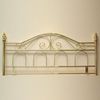 Unbranded Polished Brassed Scrolled Headboard