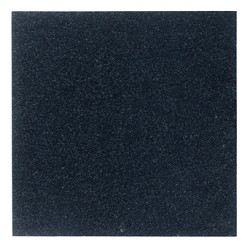 Unbranded Polished Granite Black Floor Tile (30.5x30.5cm)