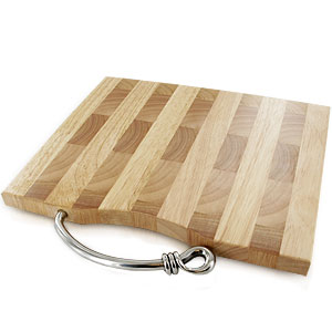 Unbranded Polished Knot Square Cheese Board