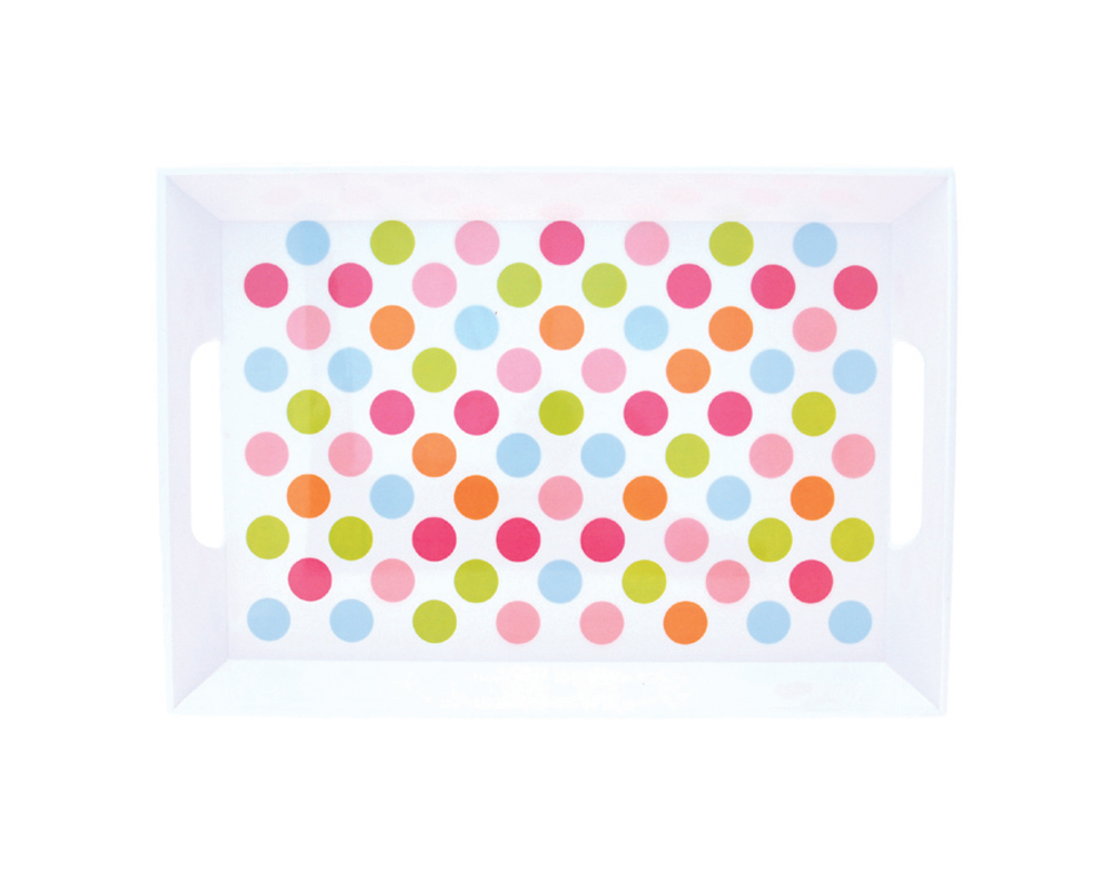 Unbranded Polka Dot Serving Tray