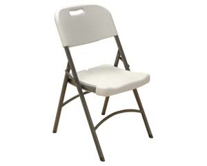 Unbranded Poly folding chair (box of 4)