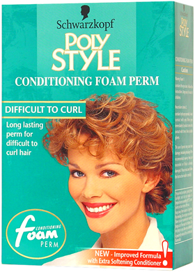 A long lasting perm for difficult to curl hair Poly Style Foam Perm offers you an easy way to
