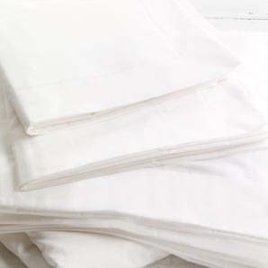 Polycotton Flat Sheet- Superking-Size- White