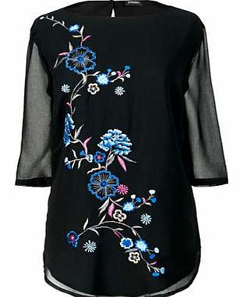 Unbranded Pomodoro Embroidered Tunic