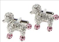 Unbranded Poodle Menagerie Cufflinks by Simon Carter