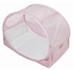 Unbranded Pop Up Bubble Cot: - Baby Pink Stripe
