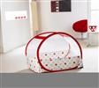 Unbranded Pop Up Bubble Cot: - Red Polka Dot