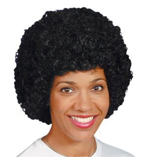 Unbranded Pop wig, black curly