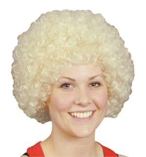 Unbranded Pop wig, blonde curly