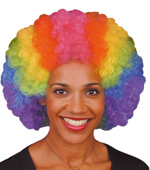 Unbranded Pop wig, rainbow