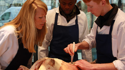 Unbranded Pork Butchery Masterclass for Two at Jamie