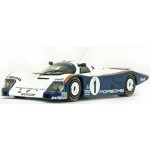 Highly detailed 1/43 Spark replica of the #1 Porsche 962C campaigned by Stuck Bell and Holbert at